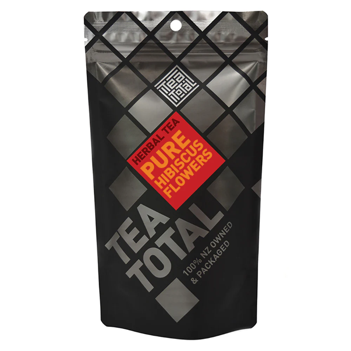 ピュア ハイビスカス フラワー ティー 茶葉 100g袋タイプ (チャック式袋タイプ)